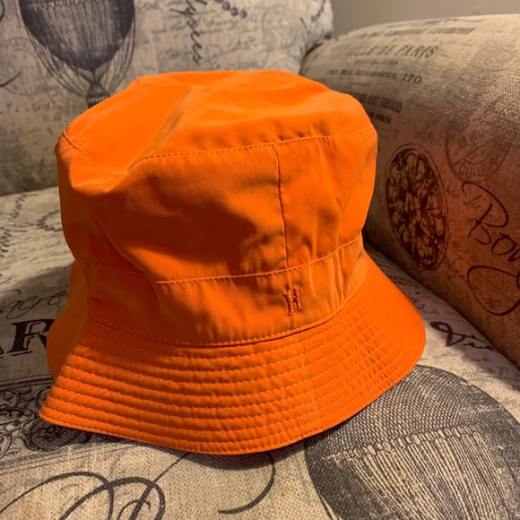 Hermès Orange Bucket Hat - Picture 1 of 3